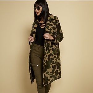 Camo Coat. NWT.